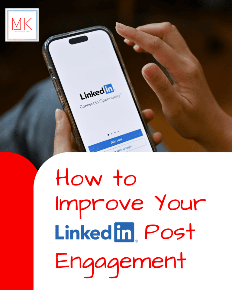 How To Improve Your Linkedin Post Engagement Scottsdale Website Design Seo Web Design 2357